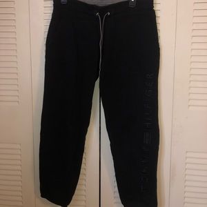 Tommy Hilfiger women’s black sweat pants